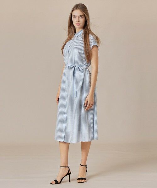 MACKINTOSH LONDON(L Size) / マッキントッシュ ロンドン (エル サイズ) ロング・マキシ丈ワンピース | 【L】オンブレストライプワンピース | 詳細1