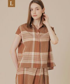 MACKINTOSH LONDON(L Size) / マッキントッシュ ロンドン (エル サイズ) シャツ・ブラウス | 【L】ブライトチェックブラウス