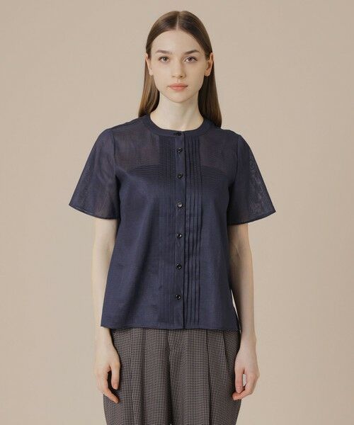 MACKINTOSH LONDON(L Size) / マッキントッシュ ロンドン (エル サイズ) シャツ・ブラウス | 【L】ピケボイルブラウス | 詳細4