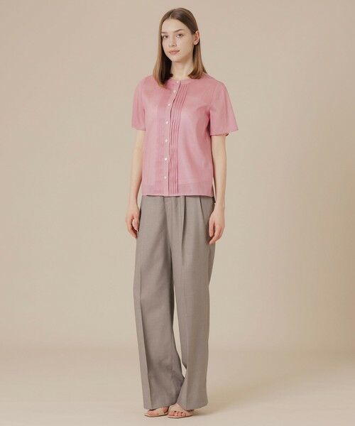 MACKINTOSH LONDON(L Size) / マッキントッシュ ロンドン (エル サイズ) シャツ・ブラウス | 【L】ピケボイルブラウス | 詳細1