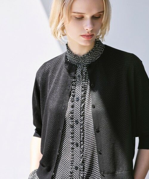 MACKINTOSH LONDON(L Size) / マッキントッシュ ロンドン (エル サイズ) ニット・セーター | 【L】ドライタッチシアーカーディガン | 詳細3