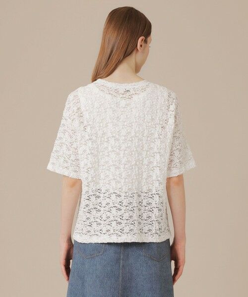 MACKINTOSH LONDON(L Size) / マッキントッシュ ロンドン (エル サイズ) カットソー | 【L】フラワーレースジャージープルオーバー | 詳細9