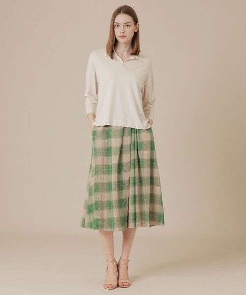 MACKINTOSH LONDON(L Size) / マッキントッシュ ロンドン (エル サイズ) ロング・マキシ丈スカート | 【L】ブライトチェックスカート | 詳細9