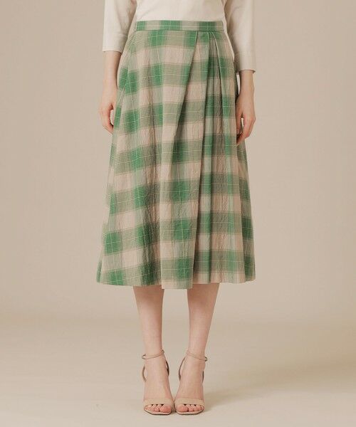 MACKINTOSH LONDON(L Size) / マッキントッシュ ロンドン (エル サイズ) ロング・マキシ丈スカート | 【L】ブライトチェックスカート | 詳細10