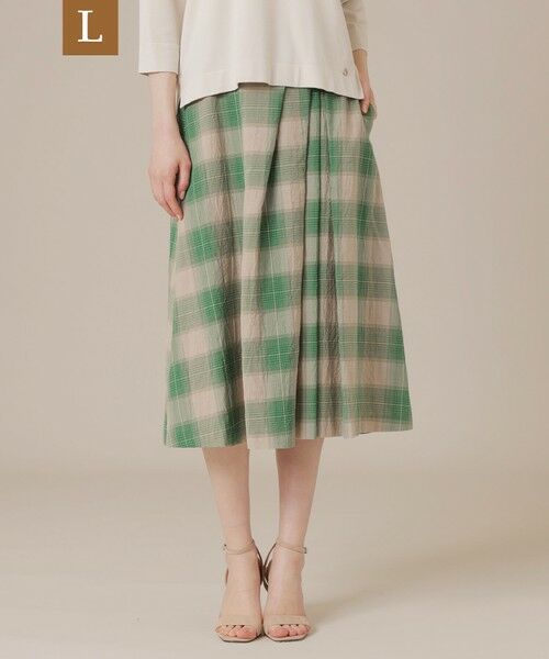 MACKINTOSH LONDON(L Size) / マッキントッシュ ロンドン (エル サイズ) ロング・マキシ丈スカート | 【L】ブライトチェックスカート | 詳細17