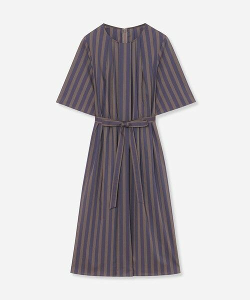 美品 シルク100％ マッキントッシュロンドン カシュクールワンピース 無地ジャカードワンピース(ワンピース)｜MACKINTOSH LONDON