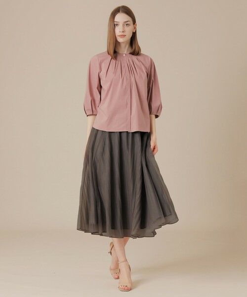 MACKINTOSH LONDON(L Size) / マッキントッシュ ロンドン (エル サイズ) ロング・マキシ丈スカート | 【L】エアリーリンクルスカート | 詳細4