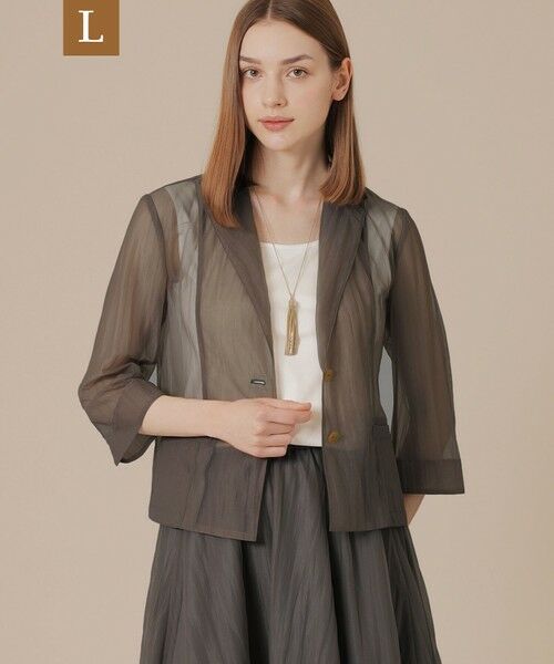 MACKINTOSH LONDON(L Size)/マッキントッシュ ロンドン (エル サイズ) 【L】エアリーリンクルジャケット ベージュ 44 MACKINTOSH LONDON(L Size)/マッキントッシュ ロンドン (エル サイズ) 【L】エアリーリンクルジャケット ベージュ 44