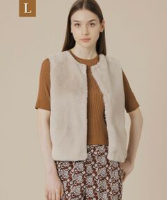 MACKINTOSH LONDON(L Size) / マッキントッシュ ロンドン (エル サイズ) ノーカラージャケット | 【L】ファージレニットコンビ