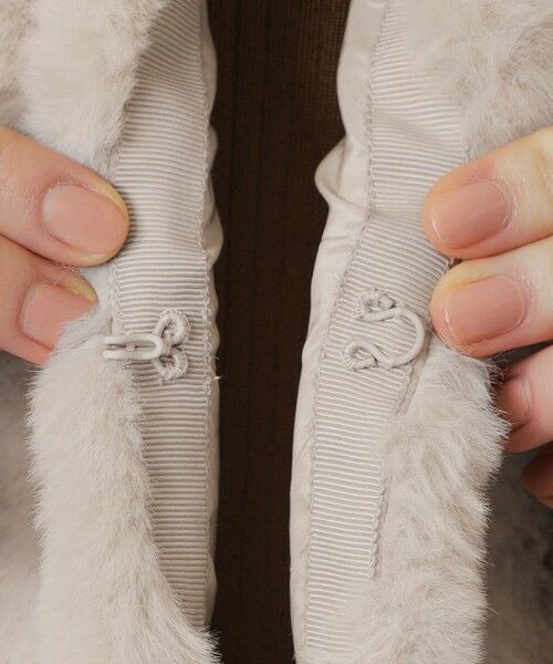 MACKINTOSH LONDON(L Size) / マッキントッシュ ロンドン (エル サイズ) ノーカラージャケット | 【L】ファージレニットコンビ | 詳細8