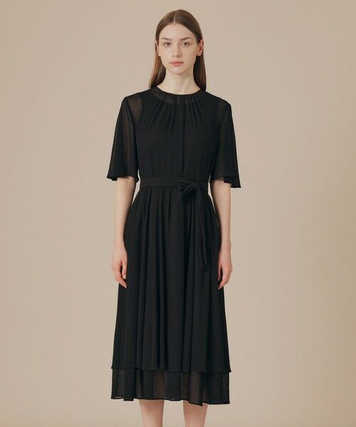 MACKINTOSH LONDON(L Size) / マッキントッシュ ロンドン (エル サイズ) ロング・マキシ丈ワンピース | 【L】ポリエステルクレープワンピース | 詳細3