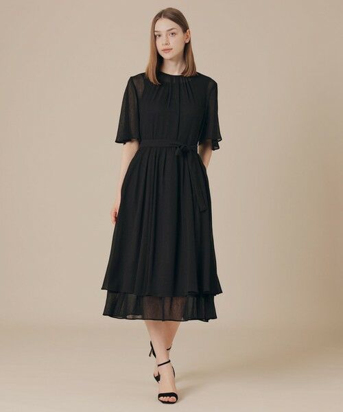 MACKINTOSH LONDON(L Size) / マッキントッシュ ロンドン (エル サイズ) ロング・マキシ丈ワンピース | 【L】ポリエステルクレープワンピース | 詳細1