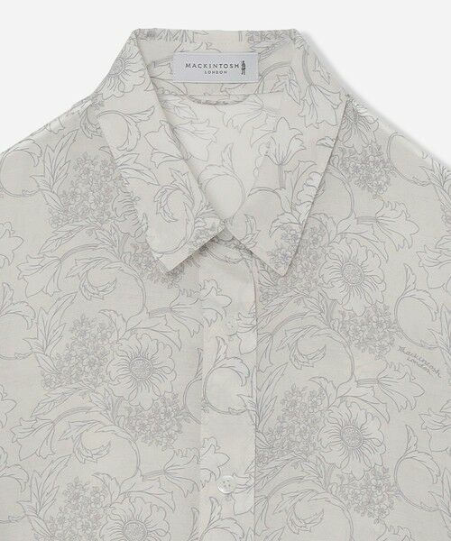 MACKINTOSH LONDON(L Size) / マッキントッシュ ロンドン (エル サイズ) シャツ・ブラウス | 【L】【BIBURY FLOWER】バイブリーフラワーブラウス | 詳細7