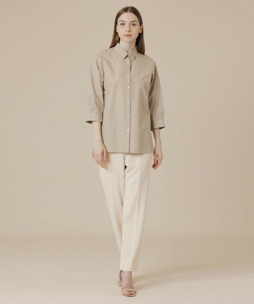 MACKINTOSH LONDON(L Size) / マッキントッシュ ロンドン (エル サイズ) シャツ・ブラウス | 【L】コットンストライプチュニックシャツ | 詳細3