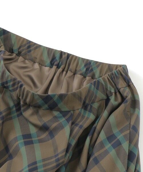 MACKINTOSH LONDON(L Size) / マッキントッシュ ロンドン (エル サイズ) ロング・マキシ丈スカート | 【L】ファインキュプラポリエステルチェックスカート | 詳細7