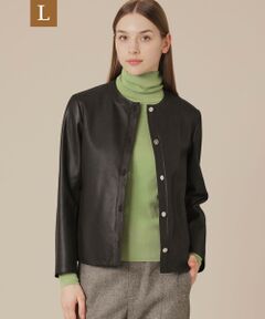 MACKINTOSH LONDON(L Size) / マッキントッシュ ロンドン (エル サイズ) ノーカラージャケット | 【L】ノーカラーレザージャケット