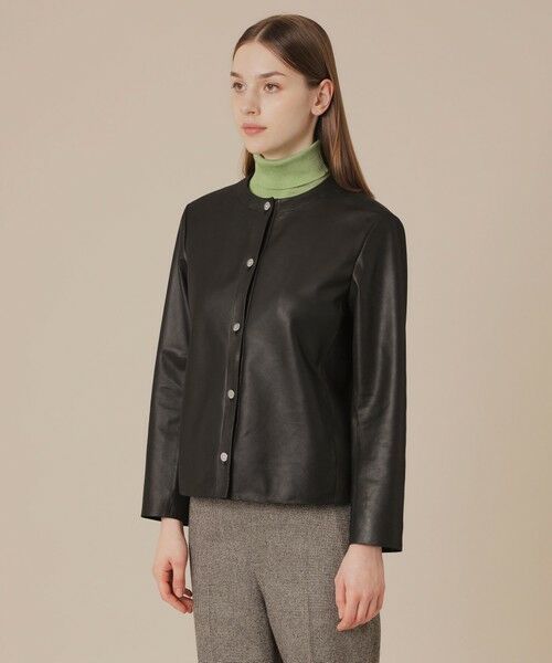 MACKINTOSH LONDON(L Size) / マッキントッシュ ロンドン (エル サイズ) ノーカラージャケット | 【L】ノーカラーレザージャケット | 詳細3