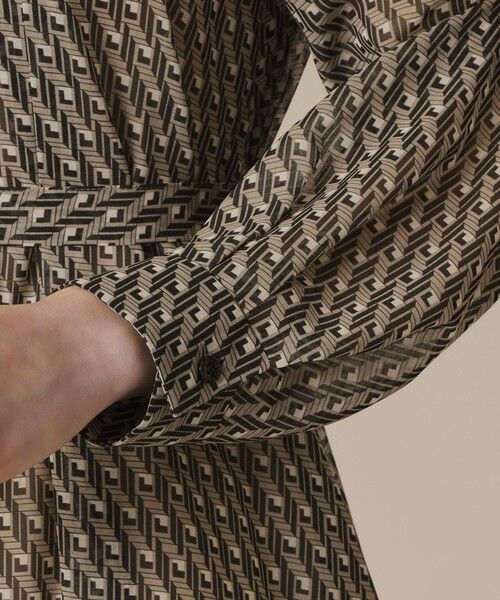 MACKINTOSH LONDON(L Size) / マッキントッシュ ロンドン (エル サイズ) ロング・マキシ丈ワンピース | 【L】キューブプリントワンピース | 詳細8