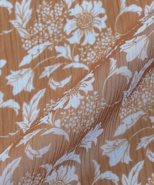 MACKINTOSH LONDON(L Size) / マッキントッシュ ロンドン (エル サイズ) ロング・マキシ丈ワンピース | 【L】【BIBURY FLOWER】バイカラーバイブリークレープワンピース | 詳細11