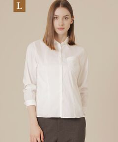 MACKINTOSH LONDON(L Size) / マッキントッシュ ロンドン (エル サイズ) シャツ・ブラウス | 【L】コットンナイロンストレッチブラウス