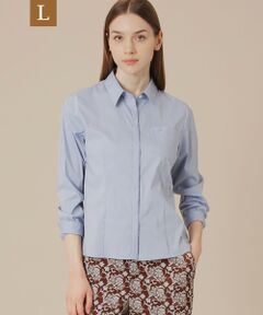 MACKINTOSH LONDON(L Size) / マッキントッシュ ロンドン (エル サイズ) シャツ・ブラウス | 【L】コットンナイロンストレッチブラウス