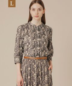 MACKINTOSH LONDON(L Size) / マッキントッシュ ロンドン (エル サイズ) シャツ・ブラウス | 【L】【BIBURY FLOWER】シルエットバイブリーボイルブラウス