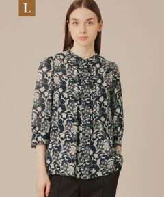 MACKINTOSH LONDON(L Size) / マッキントッシュ ロンドン (エル サイズ) シャツ・ブラウス | 【L】【BIBURY FLOWER】シルエットバイブリーボイルブラウス