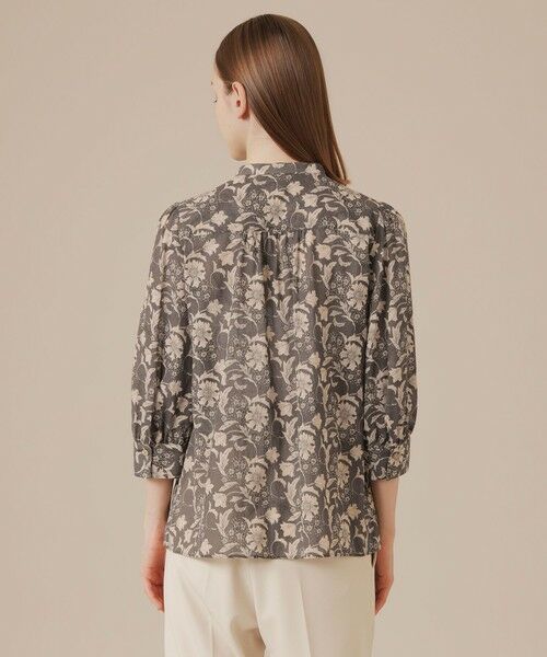 MACKINTOSH LONDON(L Size) / マッキントッシュ ロンドン (エル サイズ) シャツ・ブラウス | 【L】【BIBURY FLOWER】シルエットバイブリーボイルブラウス | 詳細5