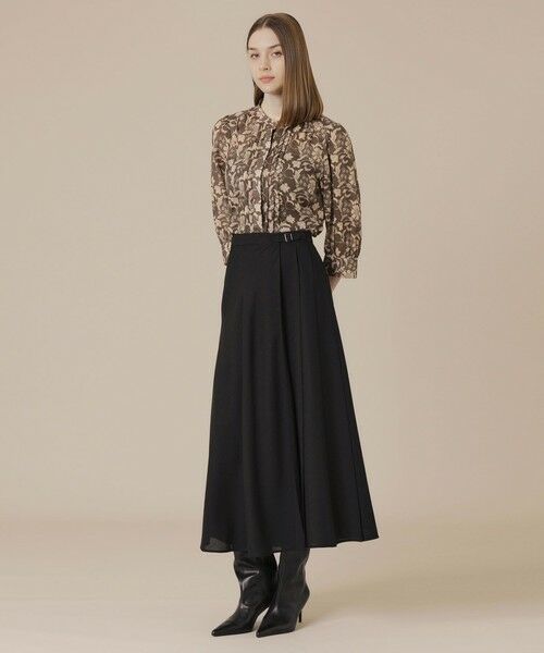 MACKINTOSH LONDON(L Size) / マッキントッシュ ロンドン (エル サイズ) シャツ・ブラウス | 【L】【BIBURY FLOWER】シルエットバイブリーボイルブラウス | 詳細1