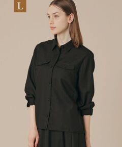 MACKINTOSH LONDON(L Size) / マッキントッシュ ロンドン (エル サイズ) シャツ・ブラウス | 【L】ウォッシャブルウールビエラブラウス