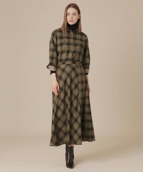 MACKINTOSH LONDON(L Size) / マッキントッシュ ロンドン (エル サイズ) シャツ・ブラウス | 【L】ウォッシャブルウールビエラブラウス | 詳細3