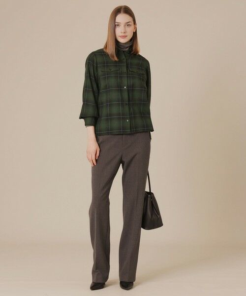 MACKINTOSH LONDON(L Size) / マッキントッシュ ロンドン (エル サイズ) シャツ・ブラウス | 【L】ウォッシャブルウールビエラブラウス | 詳細2