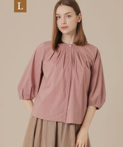 MACKINTOSH LONDON(L Size) / マッキントッシュ ロンドン (エル サイズ) シャツ・ブラウス | 【L】コットンナイロンストレッチブラウス