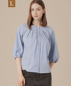 MACKINTOSH LONDON(L Size) / マッキントッシュ ロンドン (エル サイズ) シャツ・ブラウス | 【L】コットンナイロンストレッチブラウス