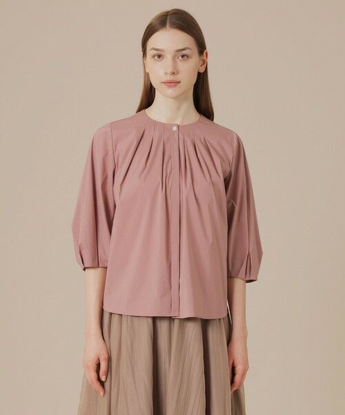 MACKINTOSH LONDON(L Size) / マッキントッシュ ロンドン (エル サイズ) シャツ・ブラウス | 【L】コットンナイロンストレッチブラウス | 詳細4