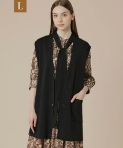 MACKINTOSH LONDON(L Size) / マッキントッシュ ロンドン (エル サイズ) ニット・セーター | 【L】クリアニットジレ