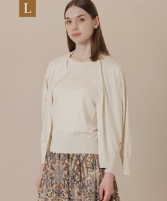 MACKINTOSH LONDON(L Size) / マッキントッシュ ロンドン (エル サイズ) ニット・セーター | 【L】クリアニットプレーンカーディガン