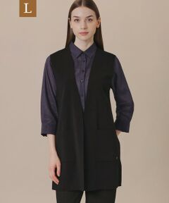 MACKINTOSH LONDON(L Size) / マッキントッシュ ロンドン (エル サイズ) ニット・セーター | 【L】クリアニットフルニードルジレ