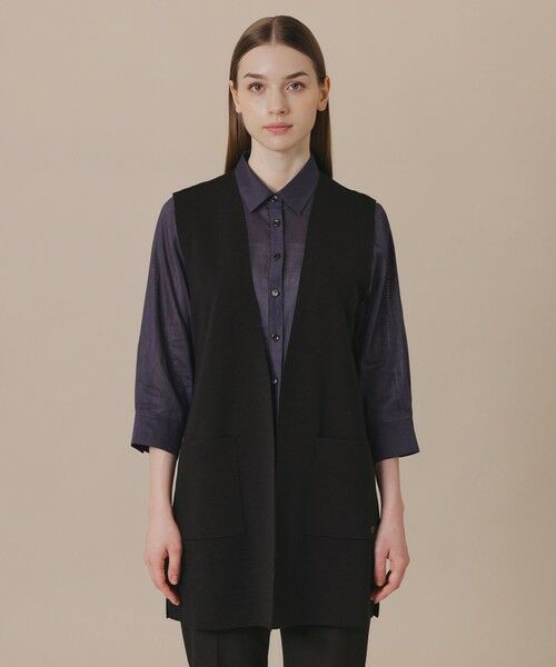 MACKINTOSH LONDON(L Size) / マッキントッシュ ロンドン (エル サイズ) ニット・セーター | 【L】クリアニットフルニードルジレ | 詳細3