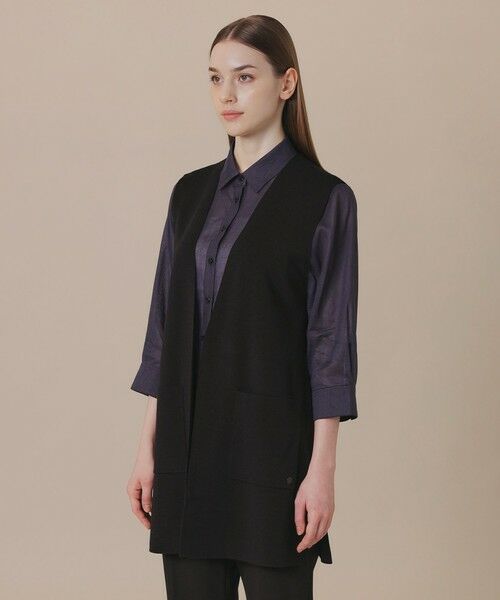 MACKINTOSH LONDON(L Size) / マッキントッシュ ロンドン (エル サイズ) ニット・セーター | 【L】クリアニットフルニードルジレ | 詳細4