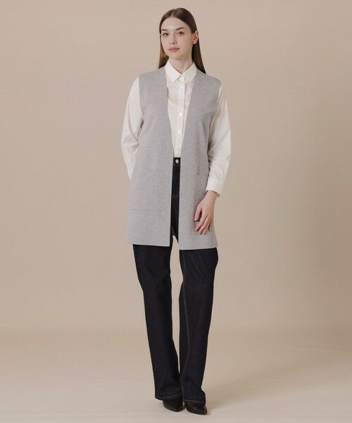 MACKINTOSH LONDON(L Size) / マッキントッシュ ロンドン (エル サイズ) ニット・セーター | 【L】クリアニットフルニードルジレ | 詳細1