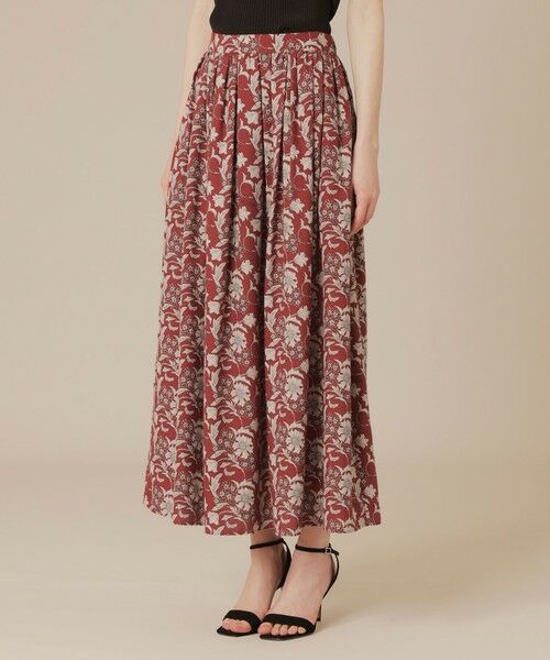 MACKINTOSH LONDON(L Size) / マッキントッシュ ロンドン (エル サイズ) ロング・マキシ丈スカート | 【L】【BIBURY FLOWER】オータムバイブリースカート | 詳細4