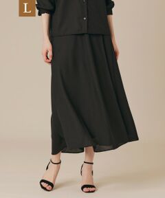 MACKINTOSH LONDON(L Size) / マッキントッシュ ロンドン (エル サイズ) ロング・マキシ丈スカート | 【L】ウォッシャブルウールビエラスカート