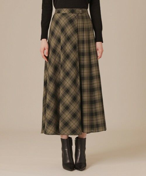 MACKINTOSH LONDON(L Size) / マッキントッシュ ロンドン (エル サイズ) ロング・マキシ丈スカート | 【L】ウォッシャブルウールビエラスカート | 詳細4