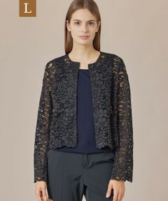 MACKINTOSH LONDON(L Size) / マッキントッシュ ロンドン (エル サイズ) ノーカラージャケット | 【L】ファインレースジャケット