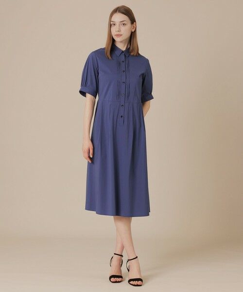 MACKINTOSH LONDON(L Size) / マッキントッシュ ロンドン (エル サイズ) ロング・マキシ丈ワンピース | 【L】コットンナイロンストレッチワンピース | 詳細2