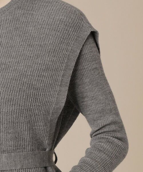 MACKINTOSH LONDON(L Size) / マッキントッシュ ロンドン (エル サイズ) ロング・マキシ丈ワンピース | 【L】グラデーションリブホールガーメントワンピース | 詳細12