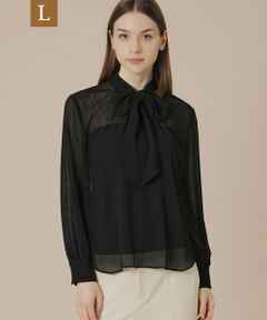 MACKINTOSH LONDON(L Size) / マッキントッシュ ロンドン (エル サイズ) シャツ・ブラウス | 【L】ポリエステルクレープブラウス