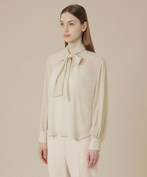 MACKINTOSH LONDON(L Size) / マッキントッシュ ロンドン (エル サイズ) シャツ・ブラウス | 【L】ポリエステルクレープブラウス | 詳細4