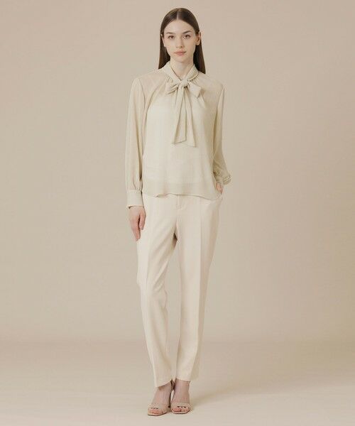 MACKINTOSH LONDON(L Size) / マッキントッシュ ロンドン (エル サイズ) シャツ・ブラウス | 【L】ポリエステルクレープブラウス | 詳細1